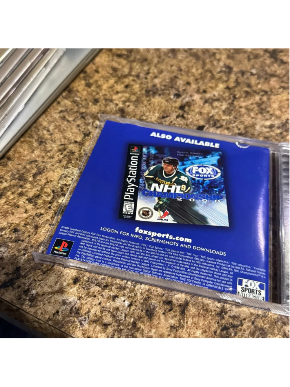Vtg 1999 NBA Basketball 2000 PlayStation Ps1 Video Game Cib Complete